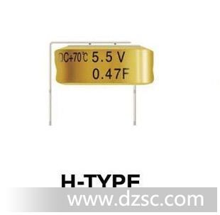 供应韩国高奇普法拉电容5.5V0.47F H型 KORCHIP  DCS5R5474