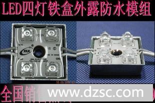 *广西南宁市亮度的LED发光模组四灯铁壳*水模组
