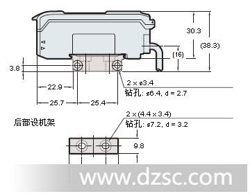 装上固定托架后: (可选择) OP-73880