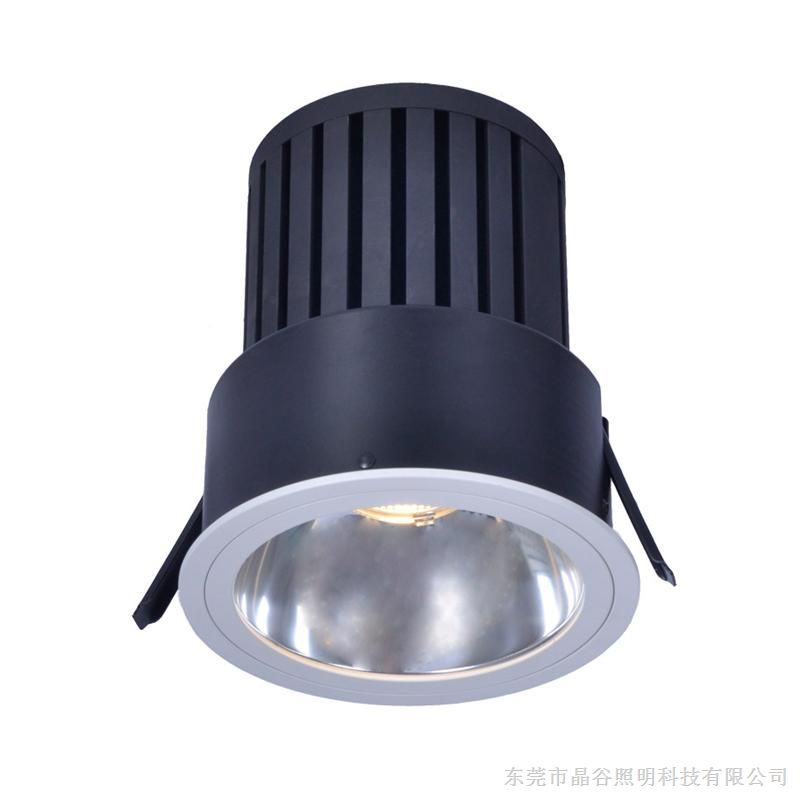 供应6寸42W直照LED筒灯R642-1D01