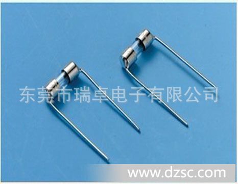 *3.6X10 90°弯角玻璃双帽电流保险丝 管状保险丝 快断型