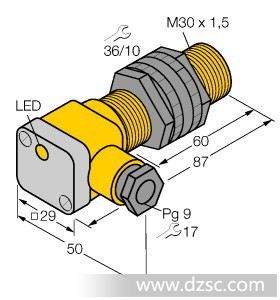 NI20U-P30SK-AN6X 电感式传感器 图尔克