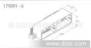 原装*连接器/接插件   179091-6