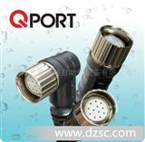 Qport工业连接器 M23 接插件线缆（MPB多端口分线盒主电缆*）