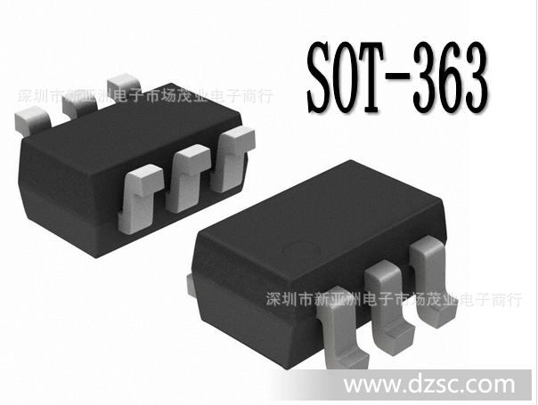 2N7002DW/复合 双N沟道场效应管MOSFET/60V 0.3A/SOT-363/英飞凌