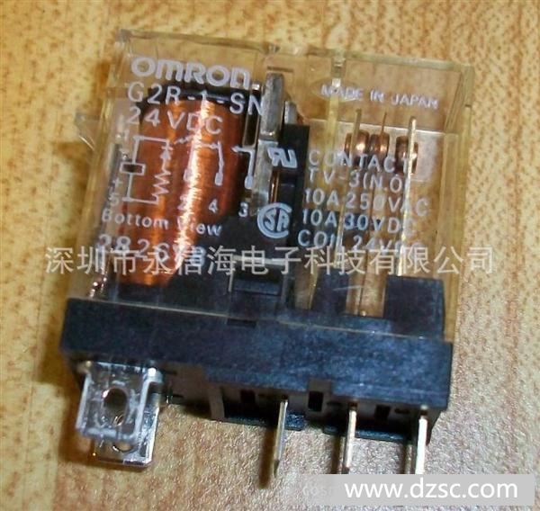 欧母龙继电器G2R-1-SN-DC12V  24V 原装量大可议价