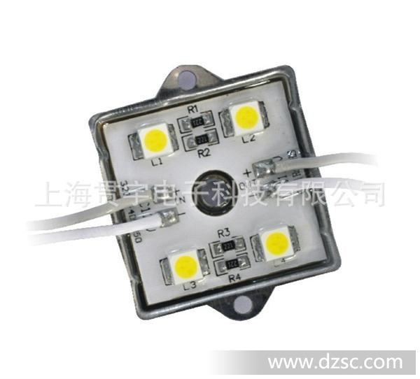 贯宇四灯5050SMD*水铝合金壳LED模组