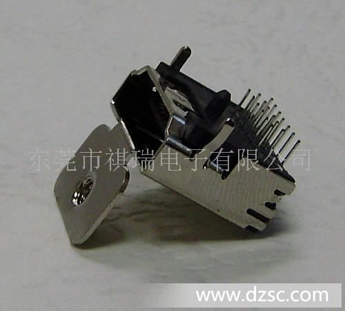 供应HDMI A母座/DIP/三排/带螺丝孔