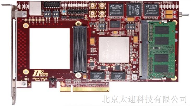 FMCӿڵXilinx FPGA XC7K160T PCIeX8 ӿڿƽ̨