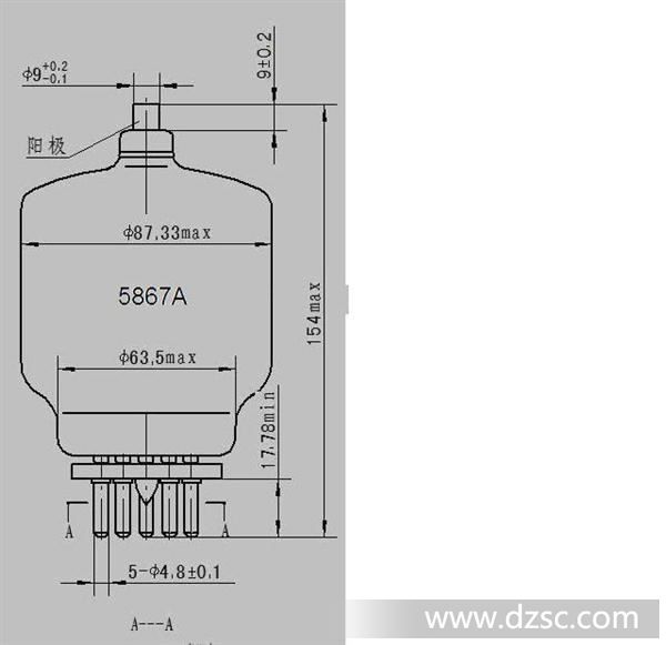 Electron Tube Transistor 5867A、TB3/750、TY4-400、RS-