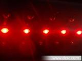 LED *型1W大功率红光/平头白架联胜晶片圆形透镜封装灯珠