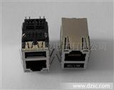 大量 RJ45 +单/双层 U* 带滤波器/变压器 连接器 插座