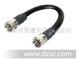 F Male ST to F Male ST Cable F射频同轴线F同轴连接线 生产厂家