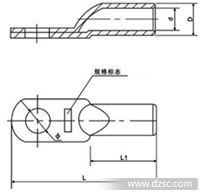 电缆金具/铜管压端子JG-120