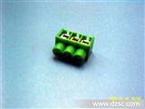 PA001  *绿色 印刷电路板型接线端子（垂直焊针）多项