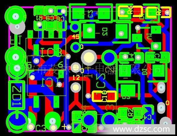 供应单双面化金，喷锡点路板 PCB