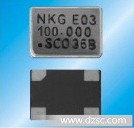 NKG贴片（SMD）/时钟晶振SCO36B100.0000NTS,100MHz,3.3V,±50pp