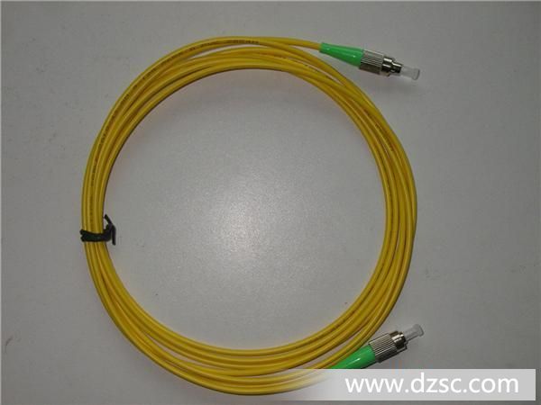 上海光沃通信 供应光纤跳线FC/APC/FC/APC 3米 单模单芯 电信标准