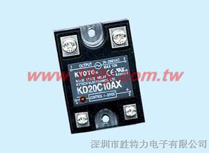 供应KYOTTO  KD20C10AX　4~32VDC/24~280VAC【ROHS】表面固态继电器