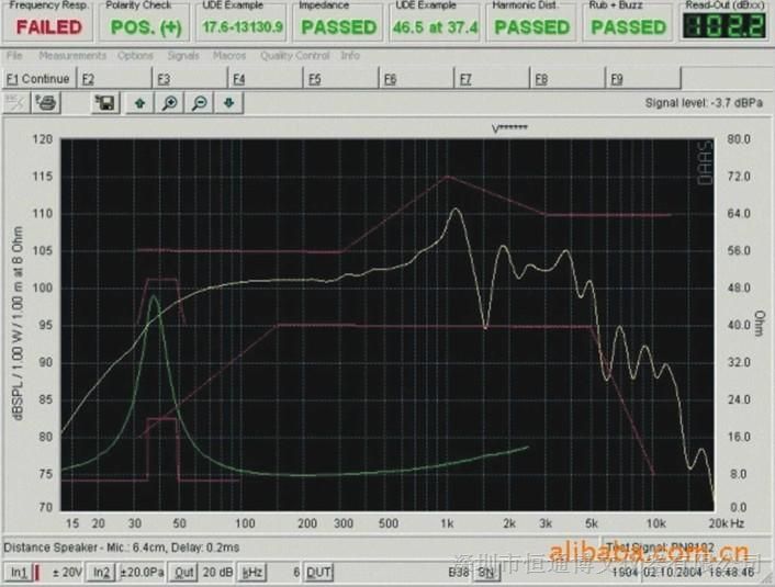 供应DAAS3LQC，DAAS4PROQC品管、研发声学测试仪