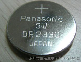 供应原装进口Panasonic/松下BR2330电池