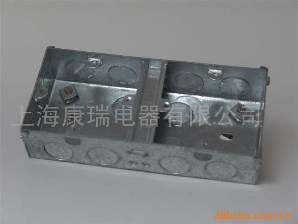 供应BS4662成型金属接线盒1+1(图)