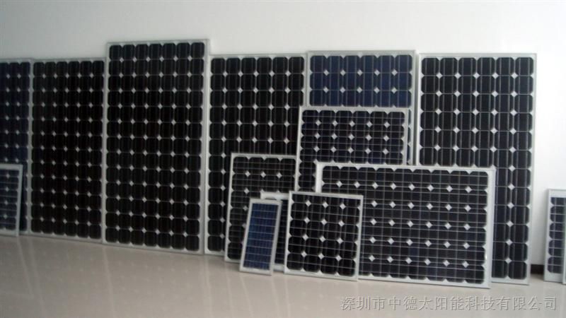 供应100-200瓦单晶硅太阳能电池板