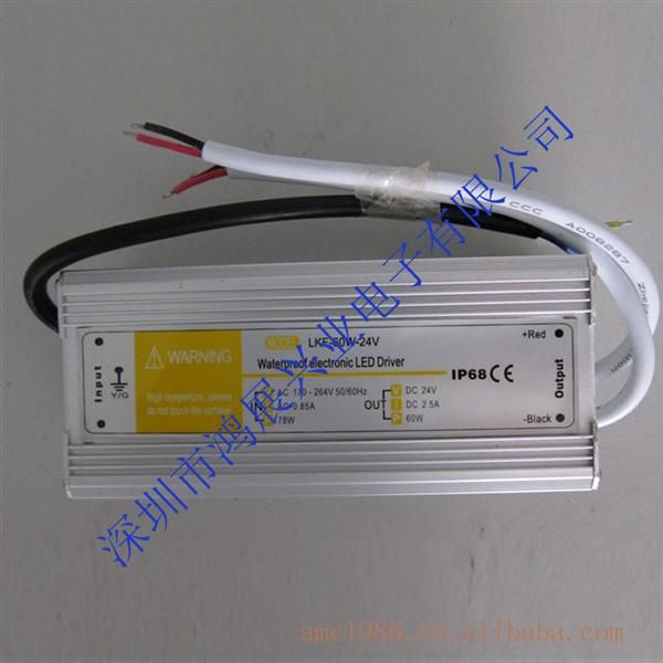 供应 HZXY-60-24 2.5A24V恒流  led电源