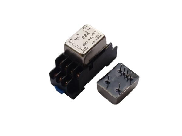 小型、微型一常闭一常开1A直流焊接式固态继电器可配插座