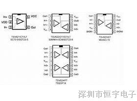 供应运算放大器TSV621ICT