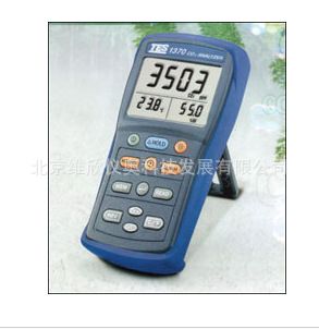 二氧化碳分析仪T*-1370台湾泰仕T*1370(可测温湿度）包邮