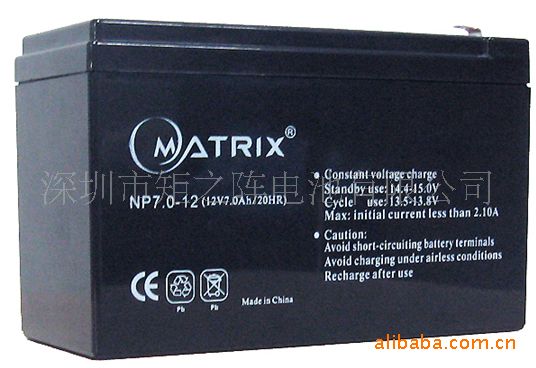 厂家供应12V7AH <font color=red>铅酸</font>蓄<font color=r