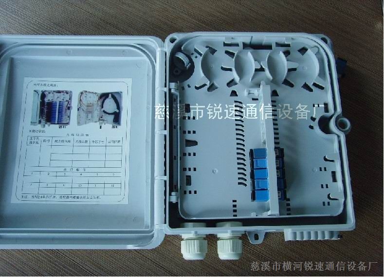 供应12芯塑料光纤分纤盒