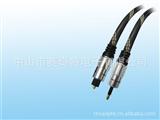 OF202-数字光纤线 Toslink对Mini Plug铝合金外壳 镀金端子头