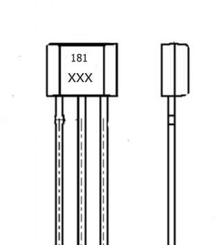 双*锁存霍尔传感器  MH181