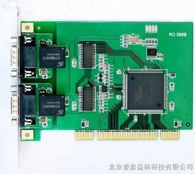供应双路PCICAN智能接口卡（可替代PCI-1680U、PCI-7841、PCI-9820）