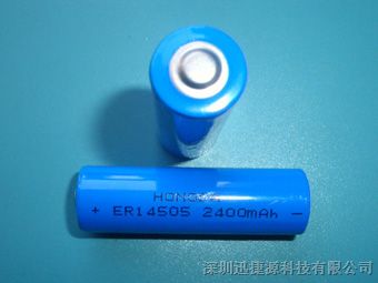 供应ER14505 锂电池 烟雾探测器/设备仪器用锂电池