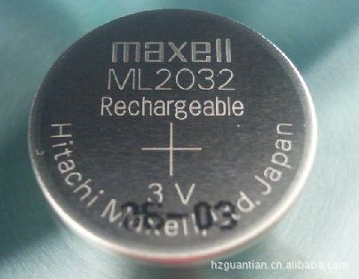 供应原装日本万胜ML2032  3V    MAXELL可充电电池