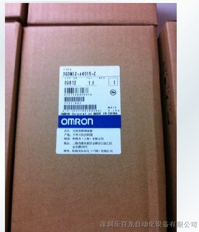 供应OMLON欧母龙变频器3G3MX2-A4015-Z现货