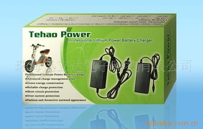 供应36V10AH电动车锂电池充电器 CE