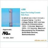 ABB 10A/30A 500V高压保险管