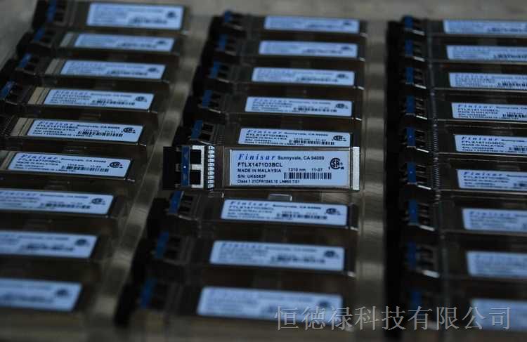 供应原装finisar光纤模块10G 10KM万兆单模 SFP+:FTLX 1471 D3BCL