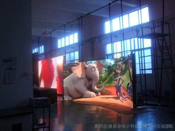 供应西安LED显示屏看工程找浩博