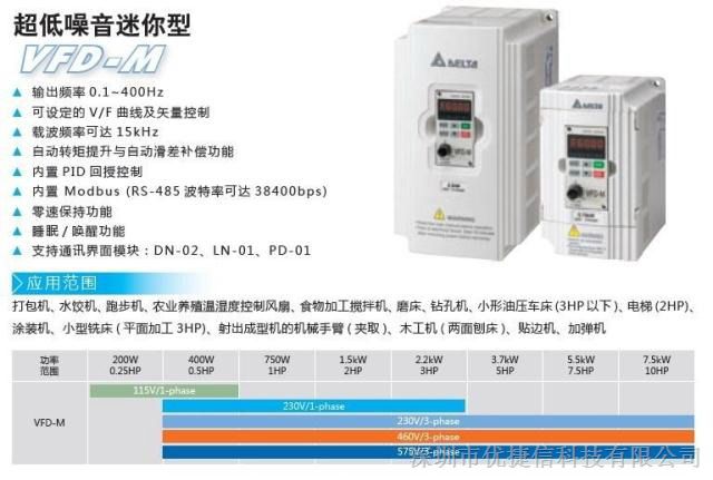 Ӧ*̨Ƶ/VFD055M43A  5.5KW/460V