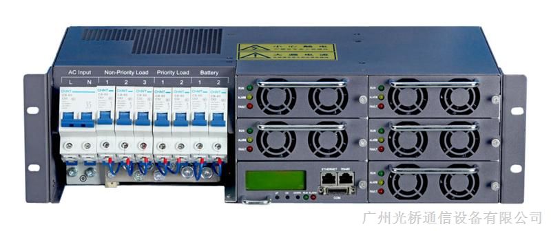 供应3U机架式电源系统GQ-T48120（3U）