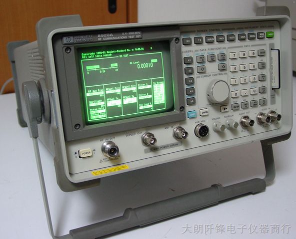 HP8920A HP8920A Agilent 8920A 无线电综测仪