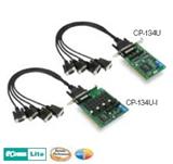 MOXA CP-134U-I-T多串口卡 4口RS-422/485 Universal PCI多串口卡 光电隔离 宽温型