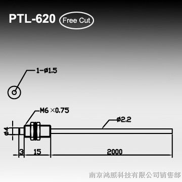 供应hechoPTL-620长距离感应型M6透过式传感光纤
