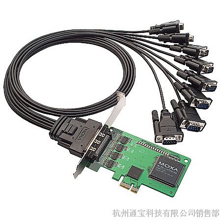 供应MOXA CP-168EL 8串口RS-232 PCI多串口卡 代理报价