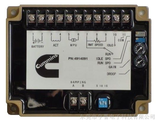 康明斯调速器4914091，4914091速度控制器，4914091控制板